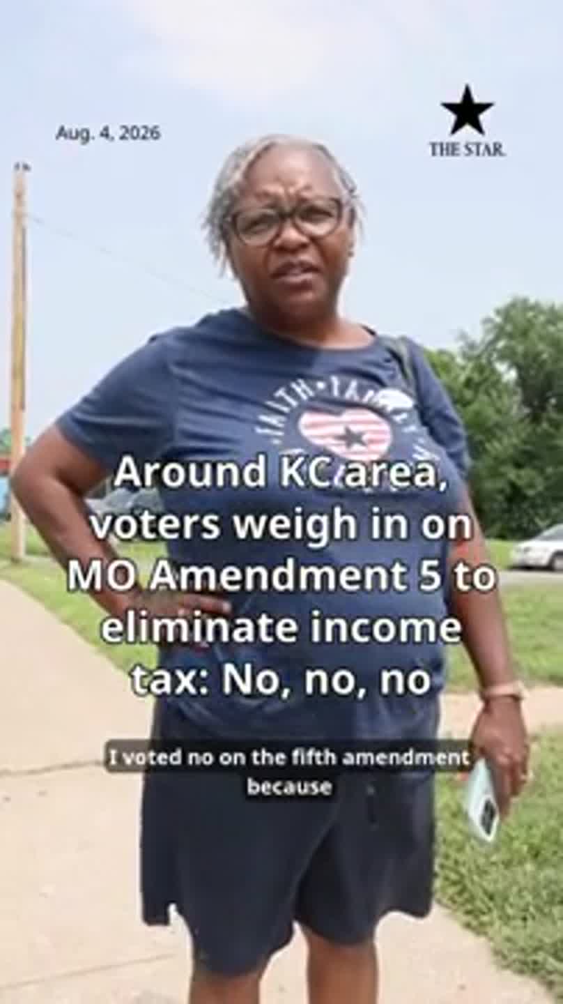 Missouri voters weigh in on MO Amendment 5 to eliminate income tax