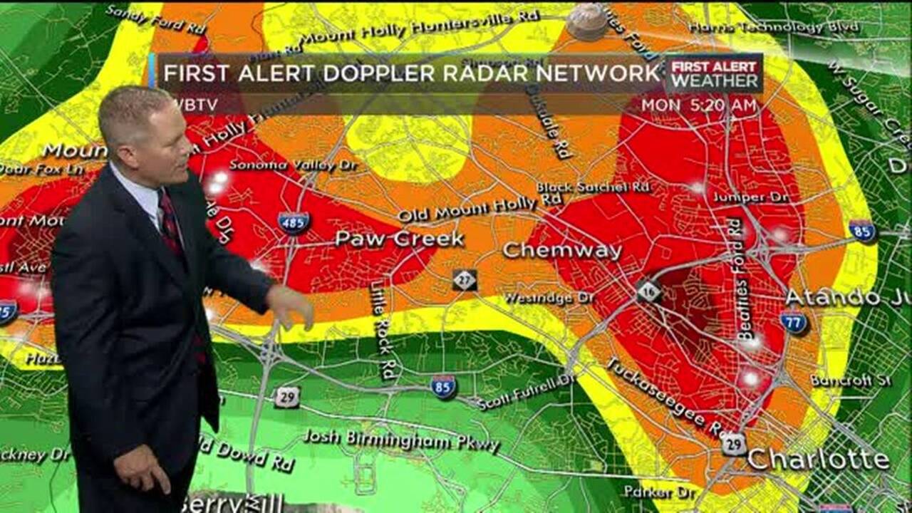 WBTV First Alert Weather forecast for 09.26.16