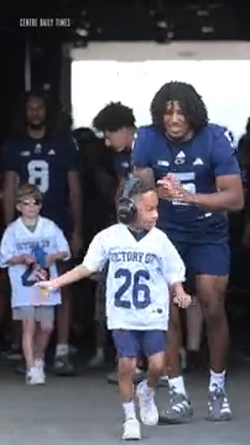 Touchdowns and fun at Penn State football Victory Day