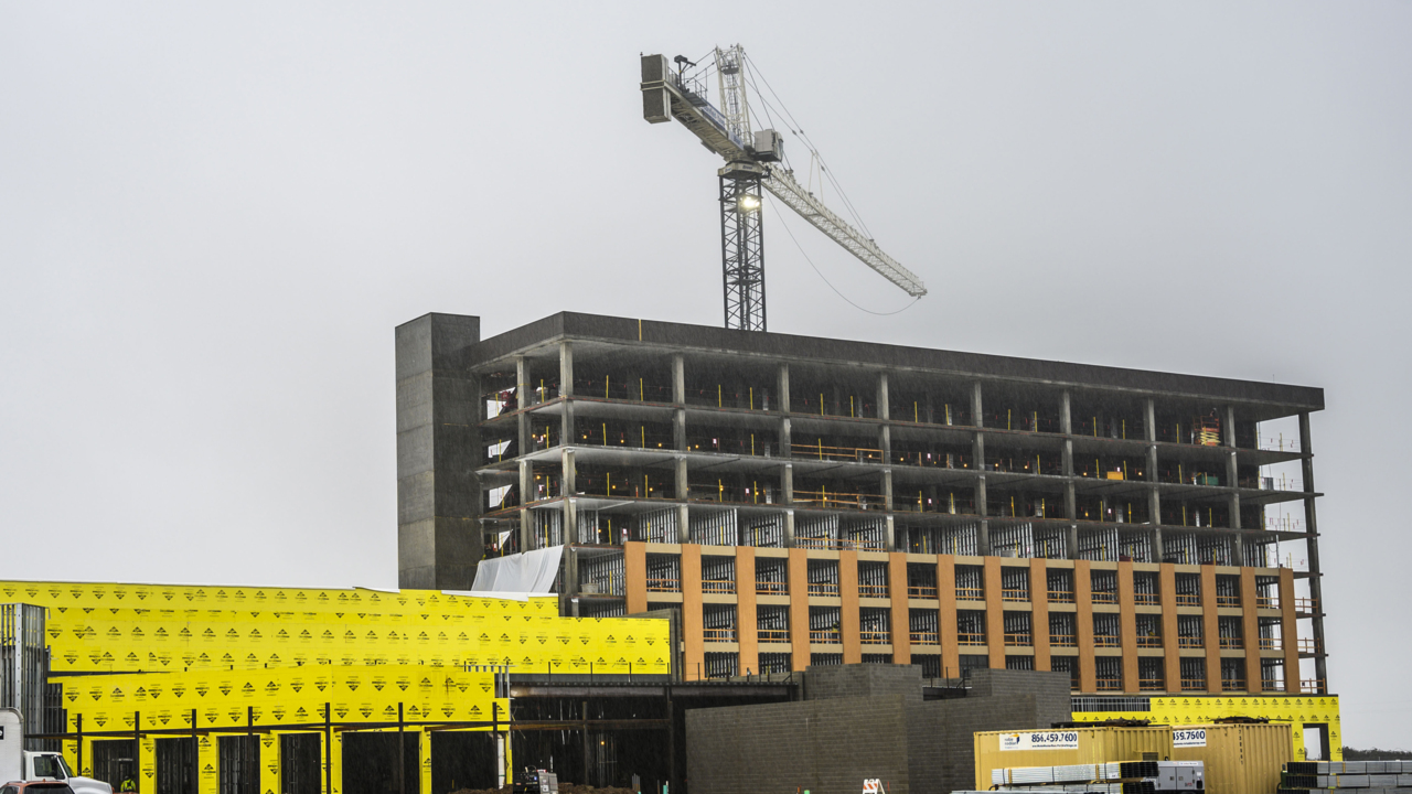 New Hard Rock casino near Wheatland hits big construction milestone