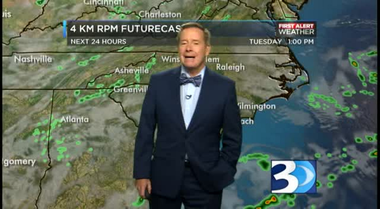 WBTV First Alert forecast for 09.01.15