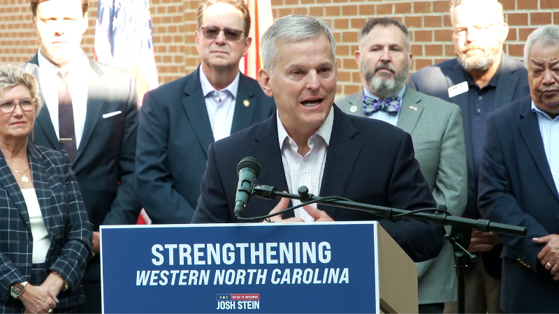 NC Gov. Stein seeks $13.5 billion for Helene recovery funding
