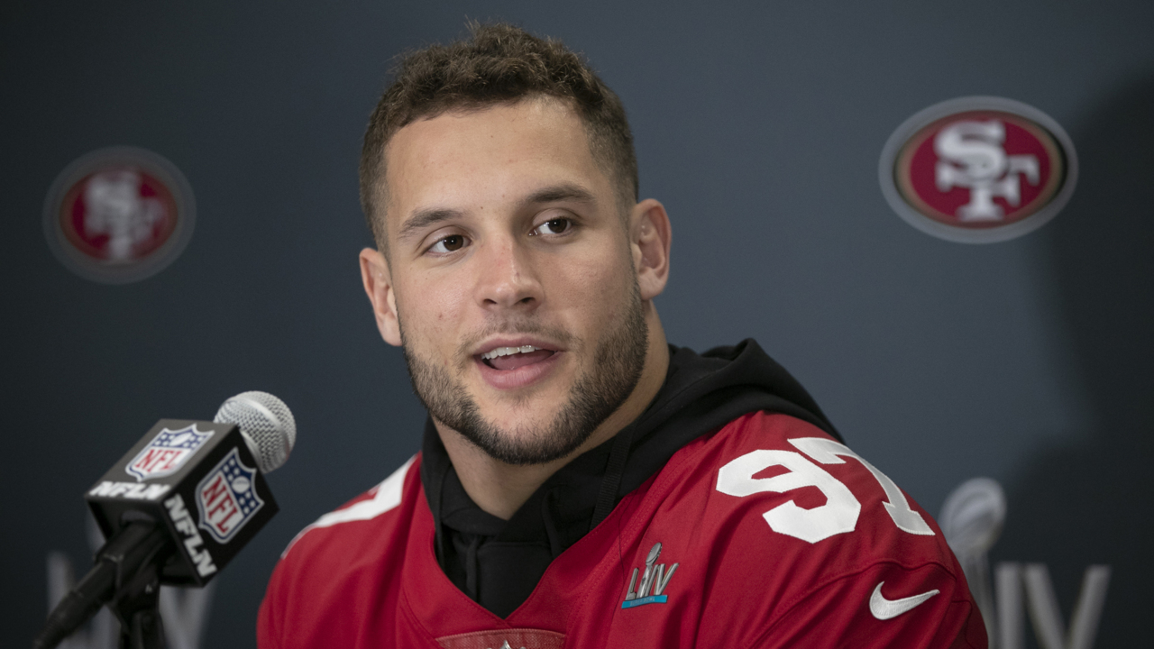 49ers Nick Bosa says ‘I just want to bring that young energy’