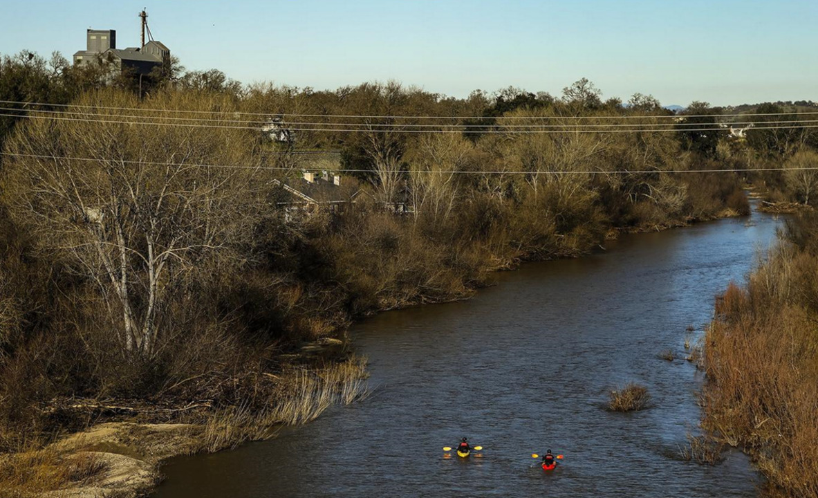 A rare kayak trip down the Salinas River in north San Luis Obispo County
