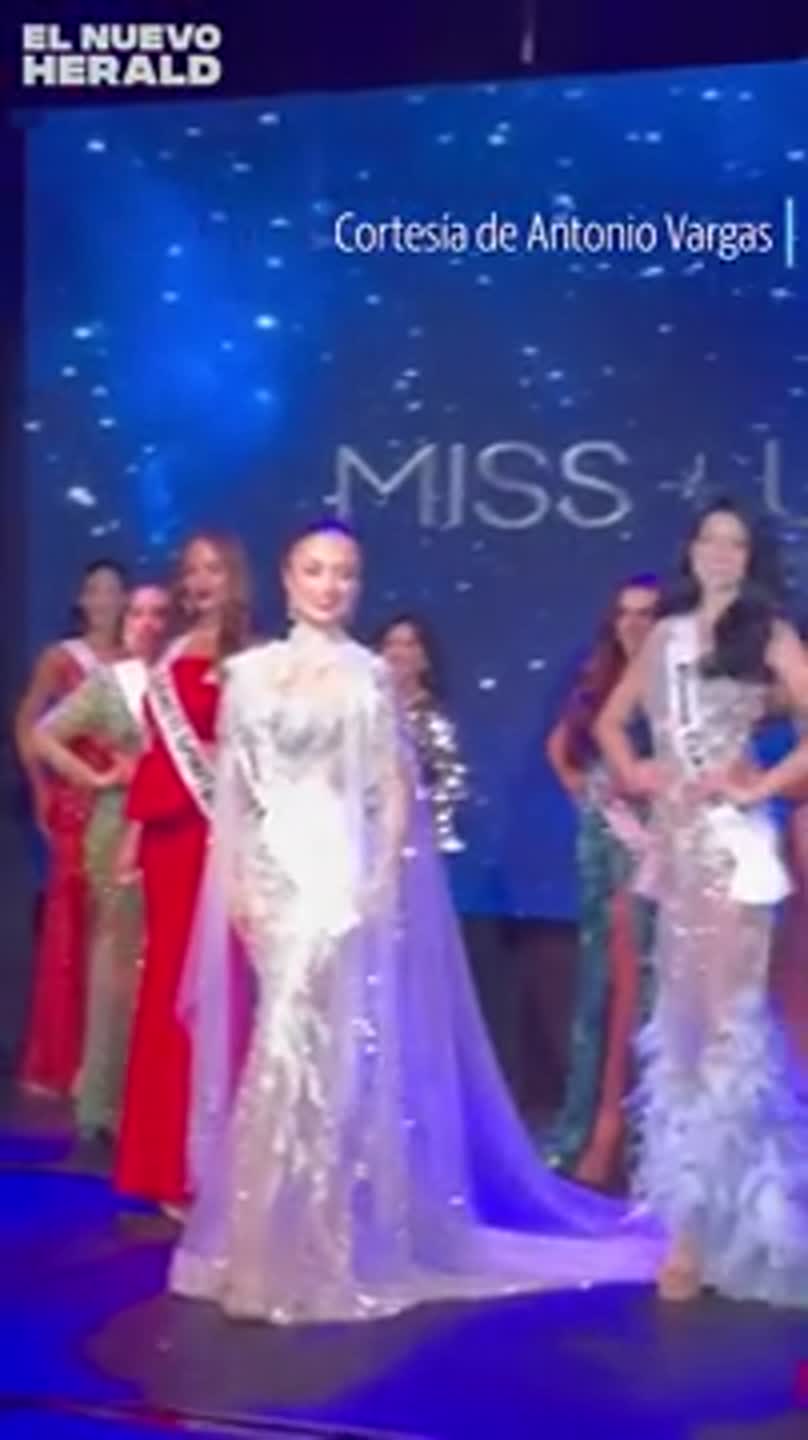 Concursantes de Miss Universe Cuba reciben bandas oficiales