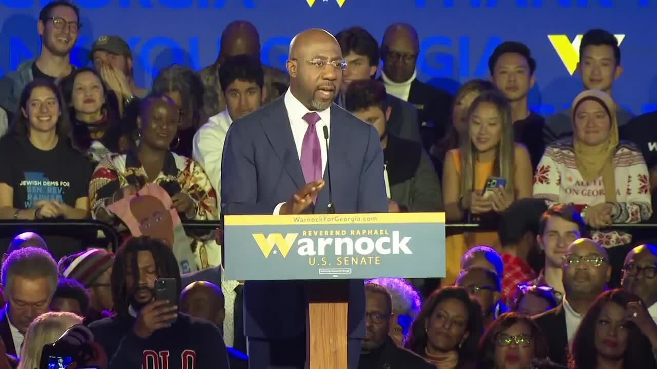 Democratic Senator Warnock wins Georgia: ‘The people have spoken’