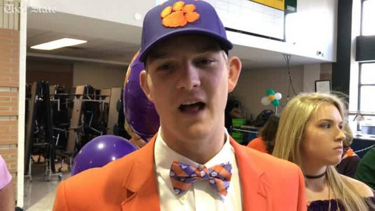 Quarterback Chase Brice talks about his decision to attend Clemson