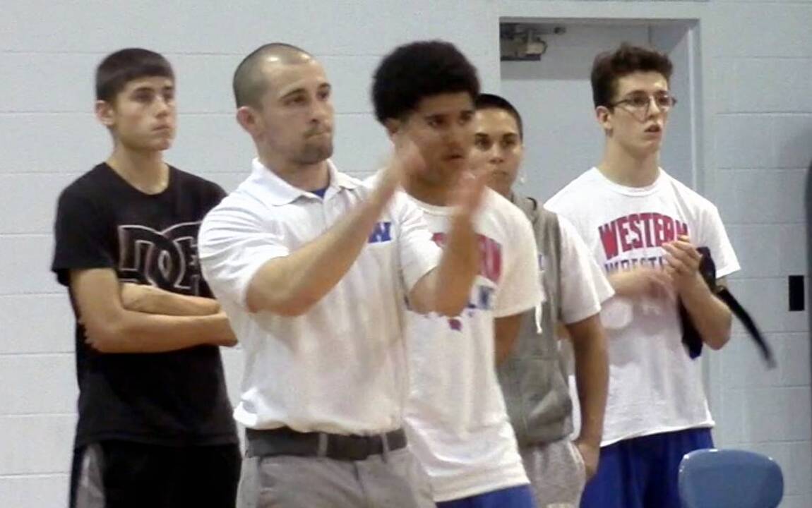 Western Harnett takes wrestling win over Cleveland