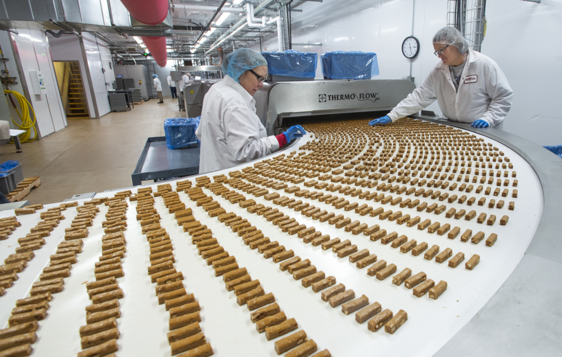 This Almond Roca candy factory leftover will go to hungry bees