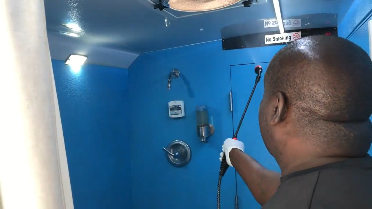 Modesto Cleansing Hope Shower Shuttle reopens. What it’s doing to protect users’ health