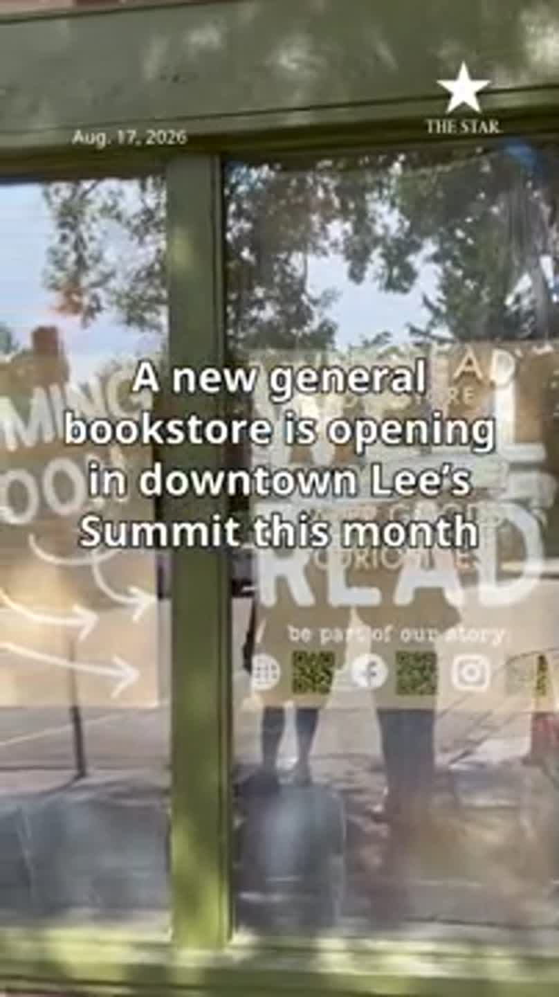 See inside new bookstore opening in downtown Lee's Summit