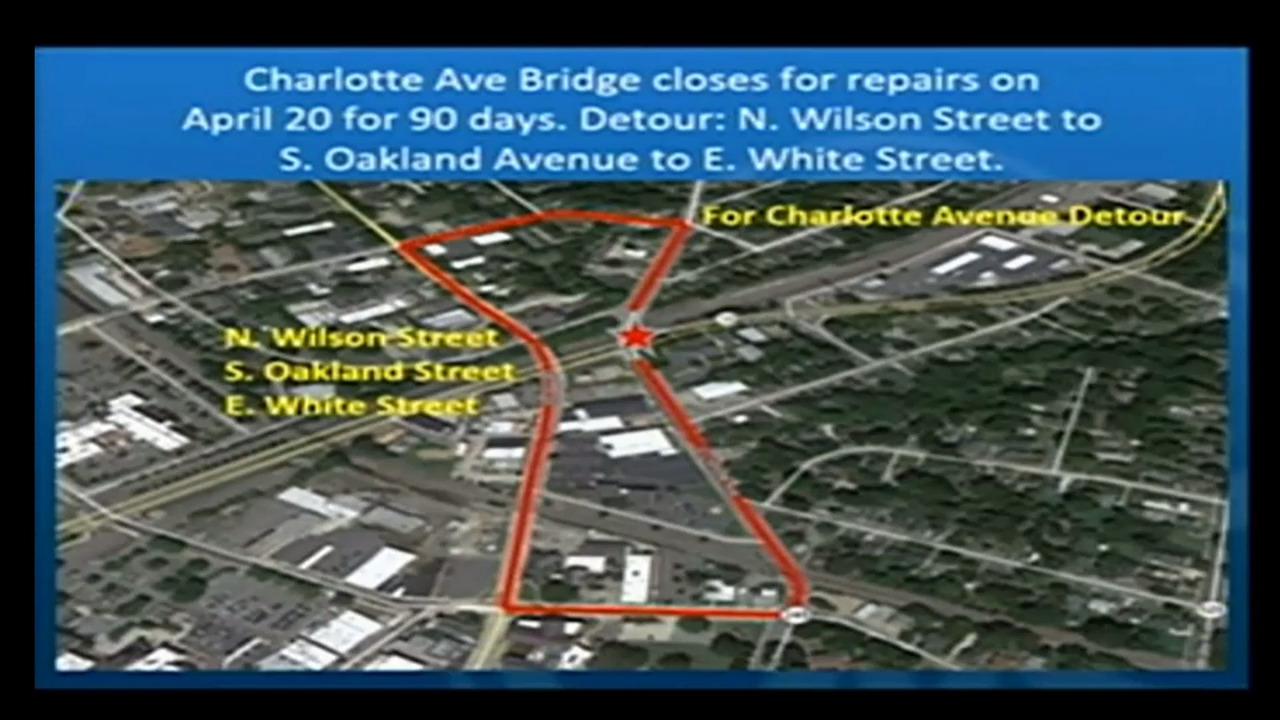 Another Rock Hill bridge will close to traffic on Monday, this time for three months