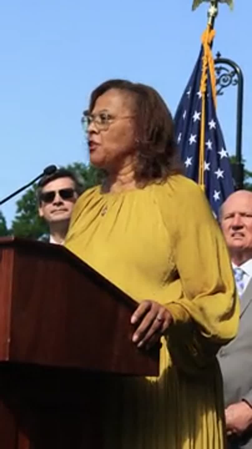 Senator Margie Bright Matthews says Robert Smalls is someone to look up to