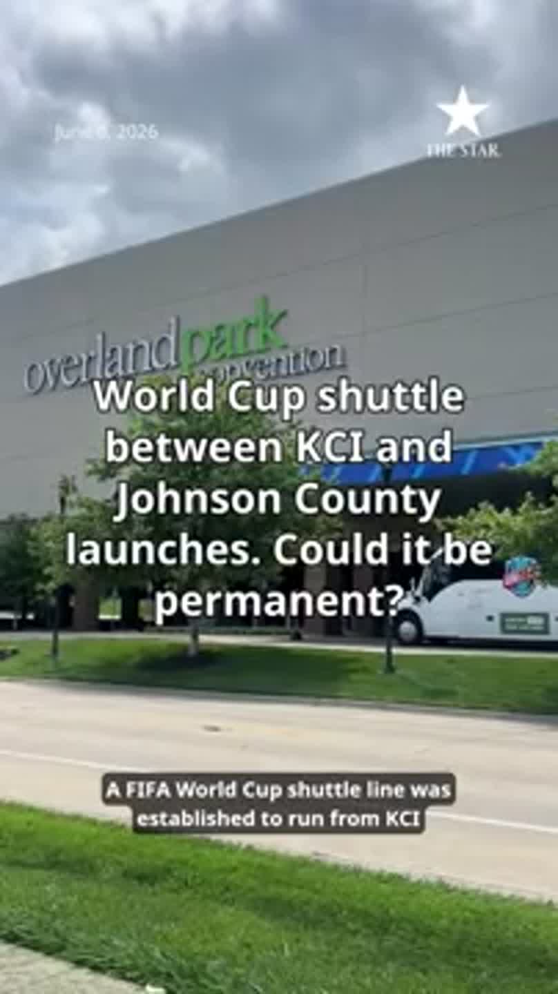 New shuttle between KCI and JoCo launches. Will it be permanent?