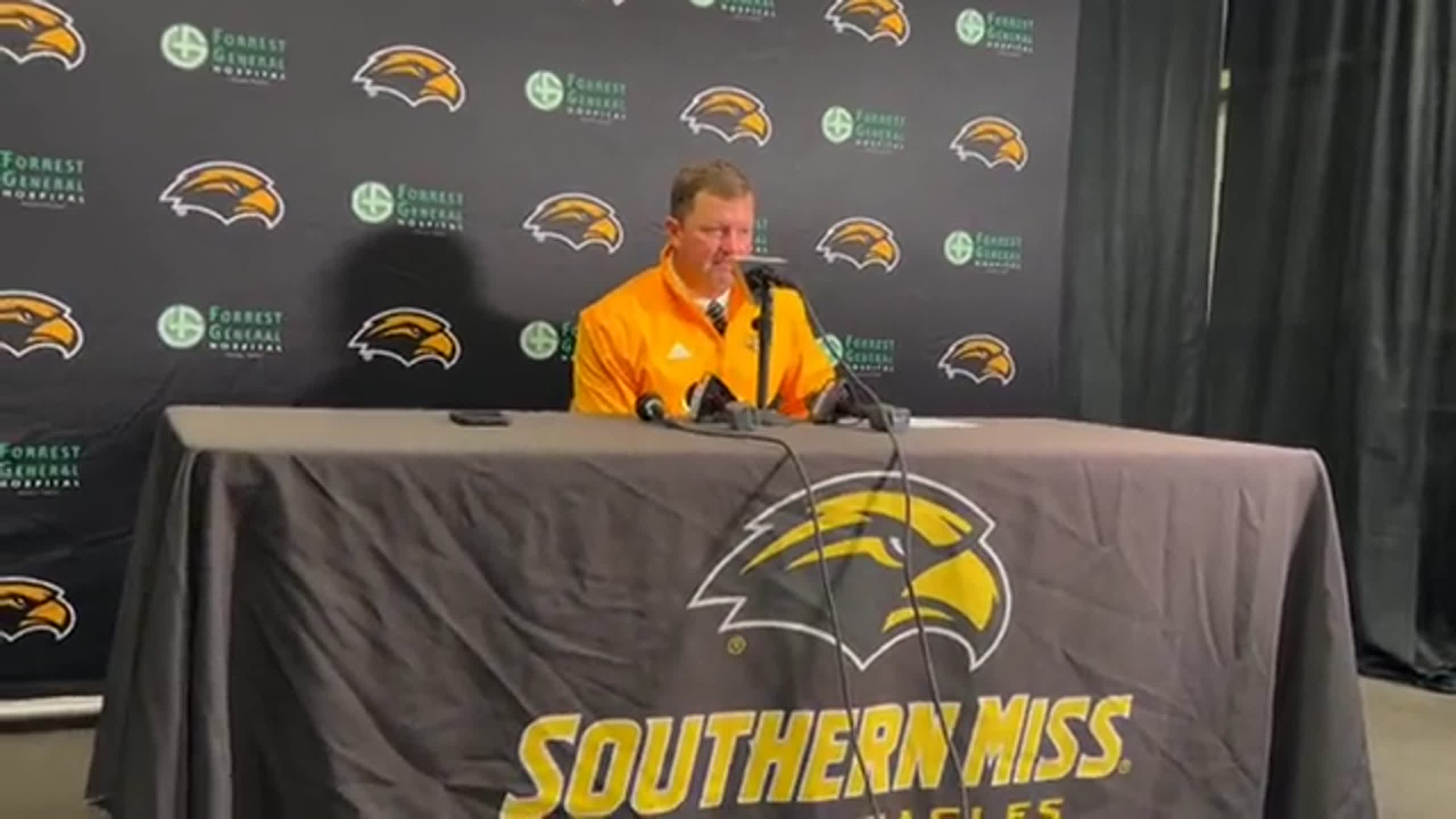 Southern Miss Coach Will Hall breaks down South Florida loss