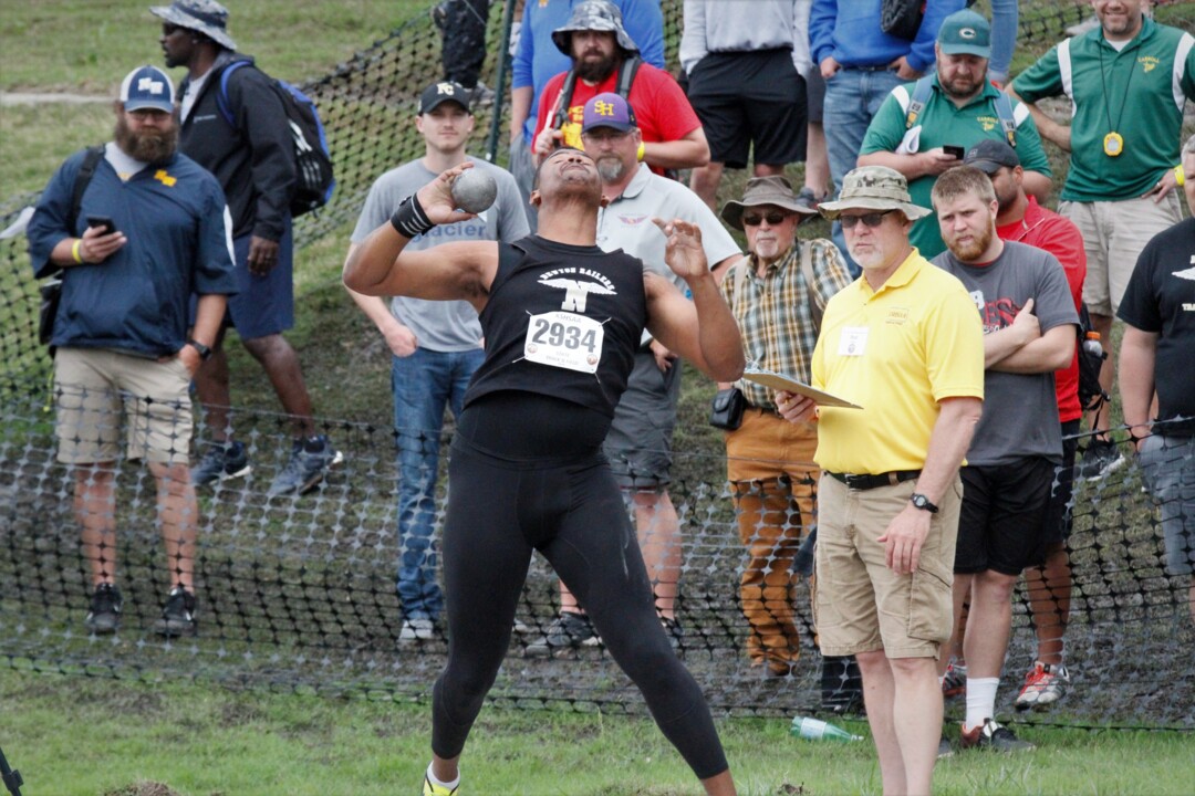 2019 All-Metro Boys Track Shot Put selection, Newton’s Damarius Peterson