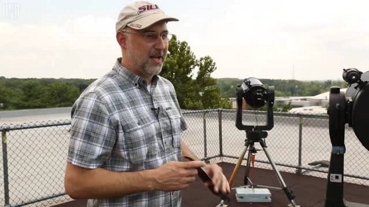 This is when you can see the eclipse in the metro-east