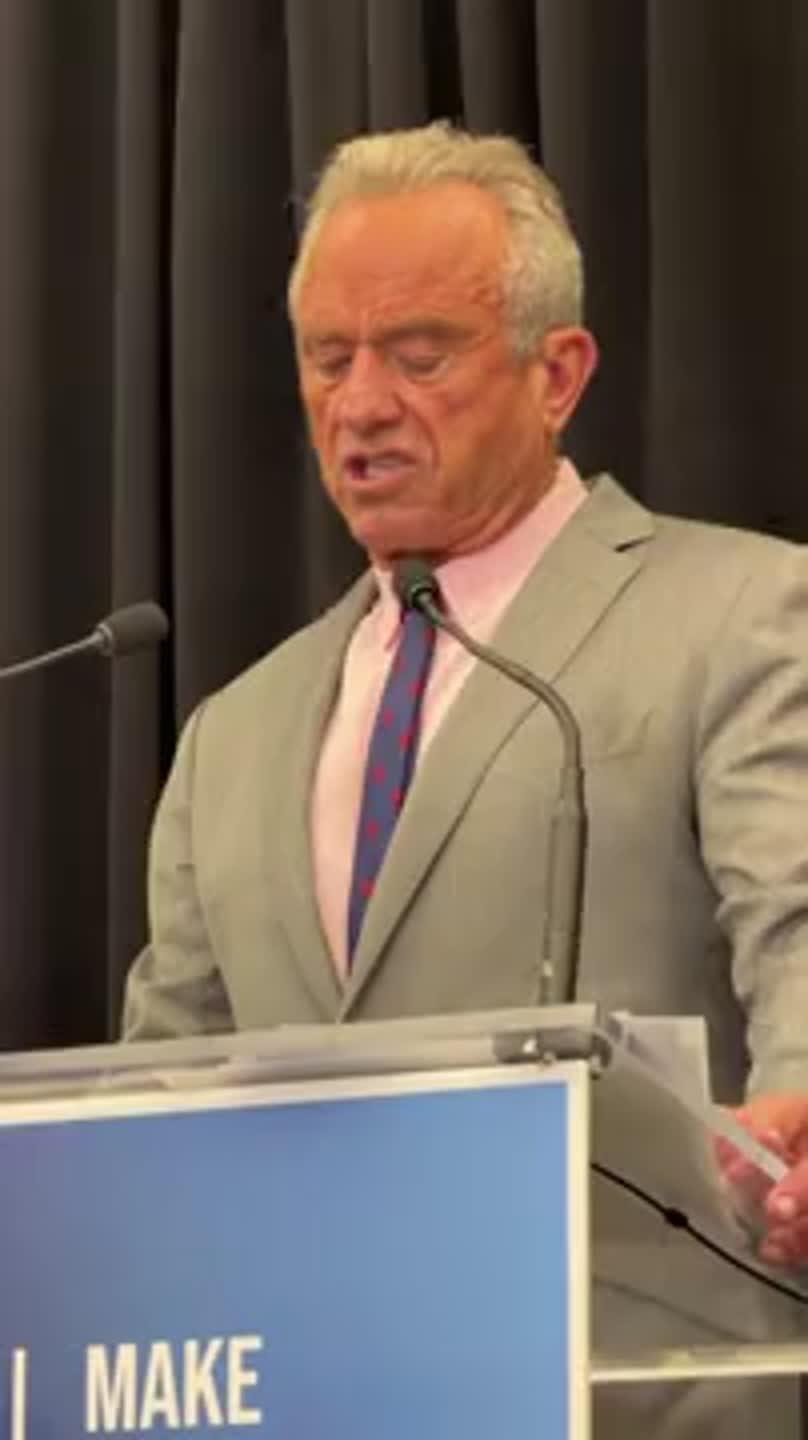 Robert F. Kennedy speaks on family experience with organ donation