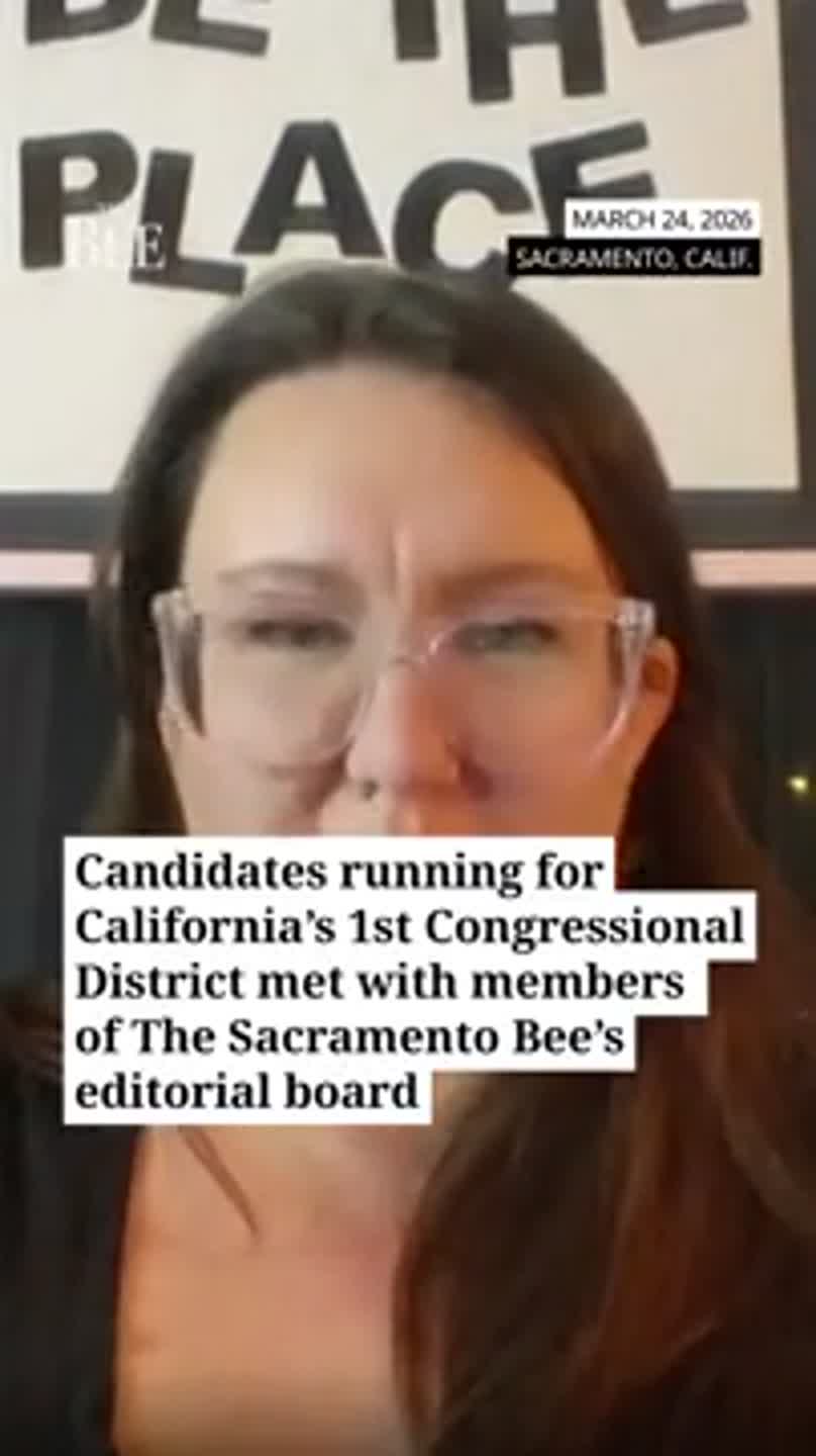 Candidates running for California's 1st Congressional District meet with the Bee's editorial board