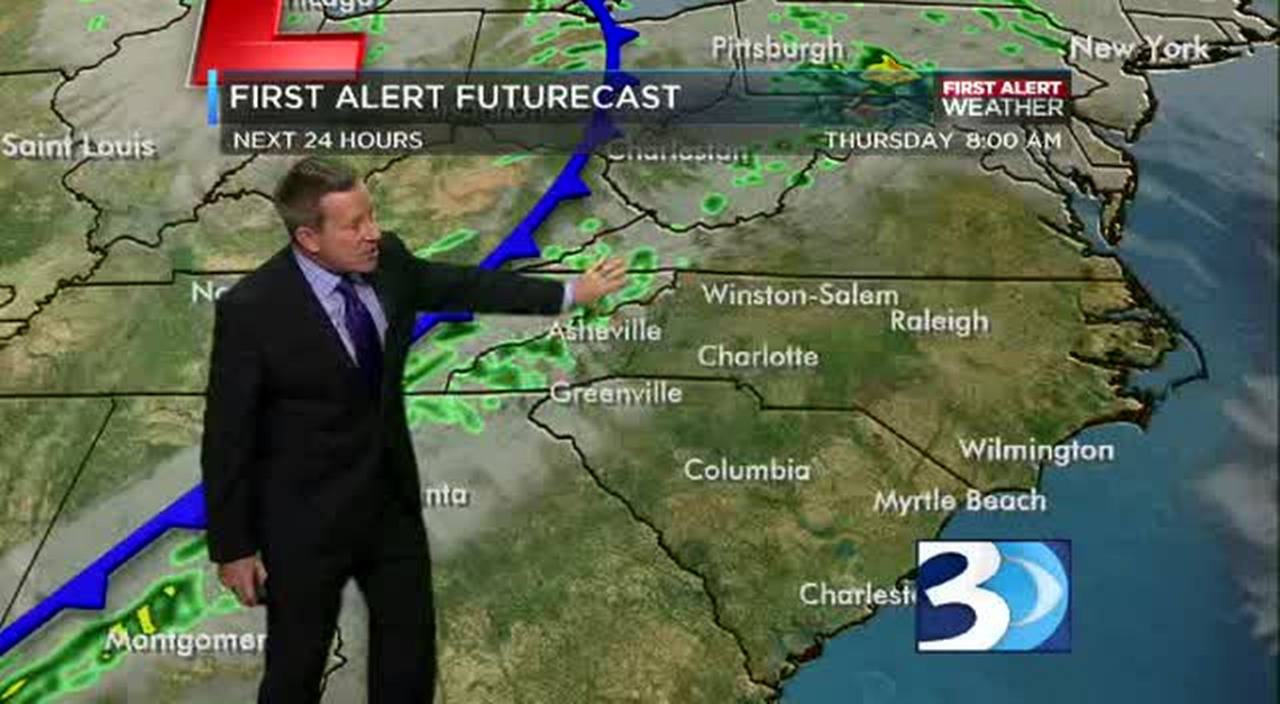 WBTV First Alert Weather forecast for 11.11.15
