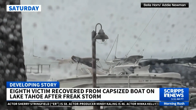 New report offers survivor account from deadly Tahoe boat capsize