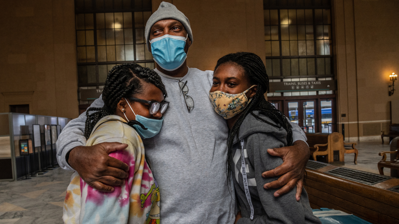 ‘It’s a dream come true.’ See early release of bus driver Quinton Watts from prison