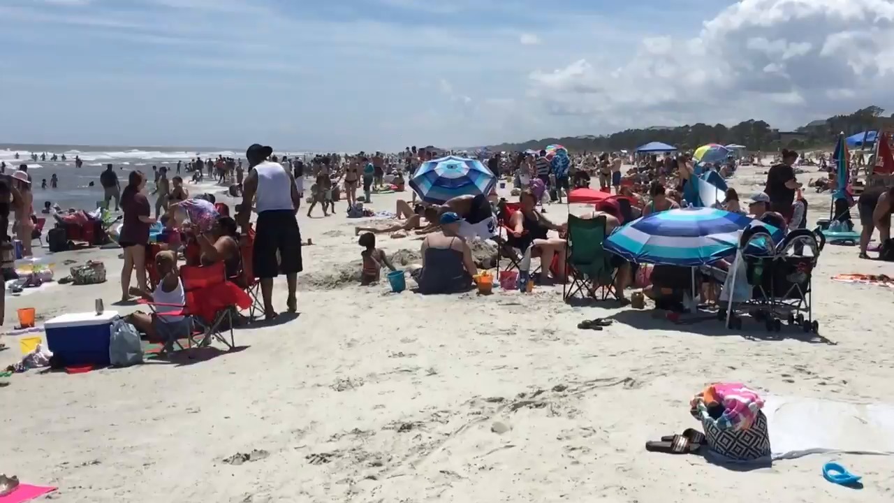 Haircuts and beach scenes: Venturing into new world that looks a lot like the old one