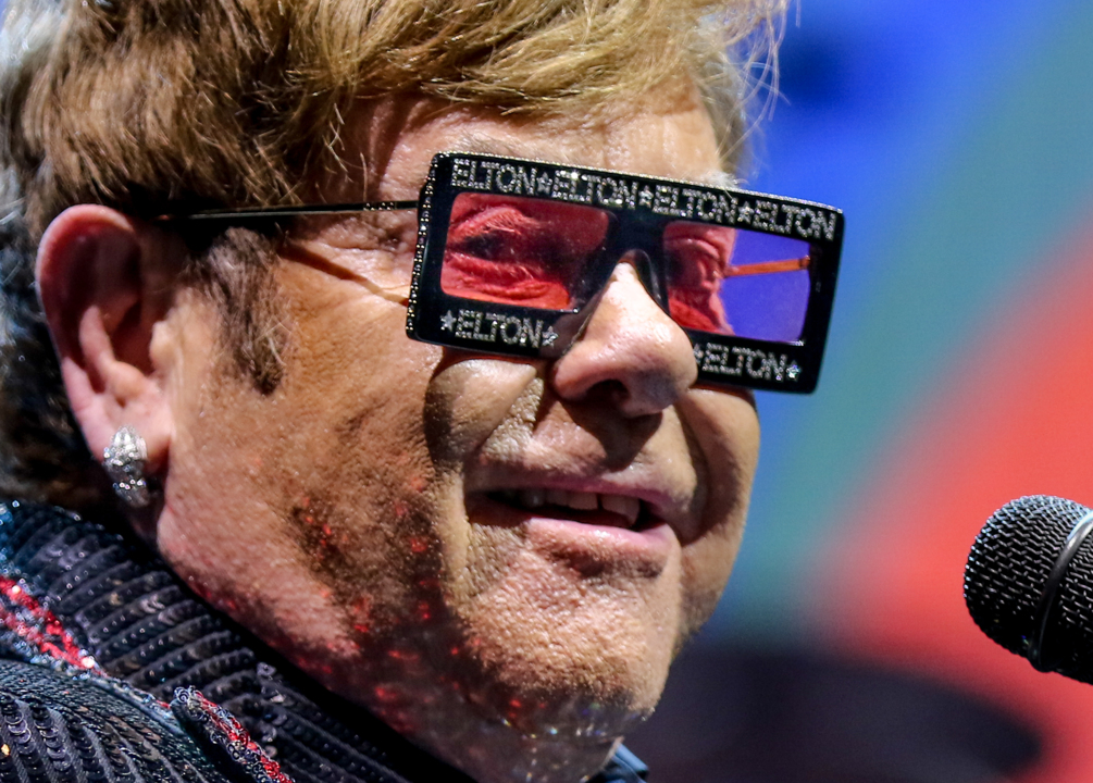 Photos from Elton John’s farewell tour in Columbia.