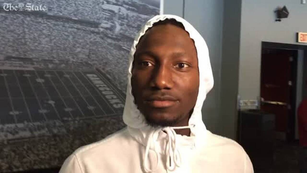 Deebo Samuel talks football, hoops