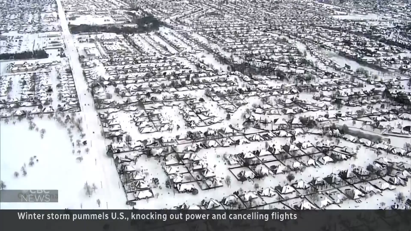 Major winter storm wreaks havoc across U.S.