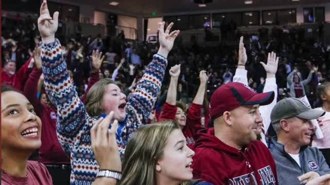 Fans set the tone for Gamecocks' success at Colonial Life Arena