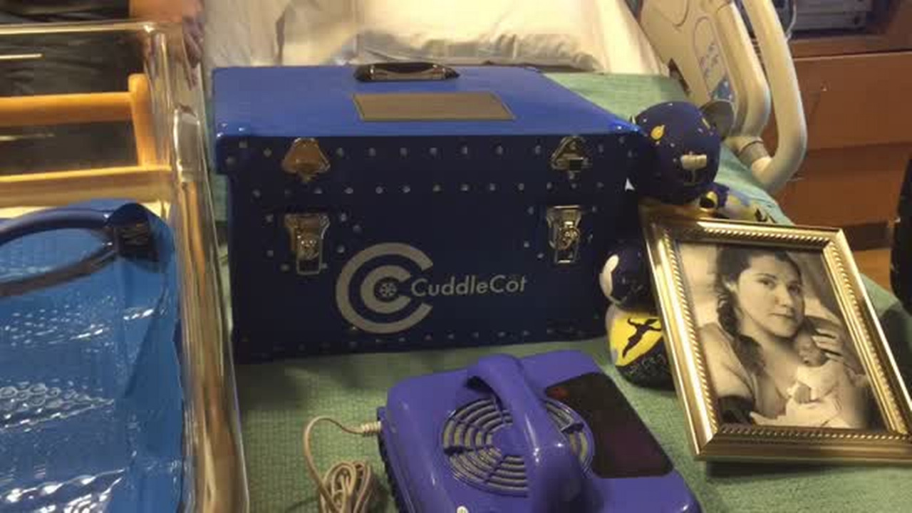 Cuddle Cot gives parents of stillborn babies more time to grieve