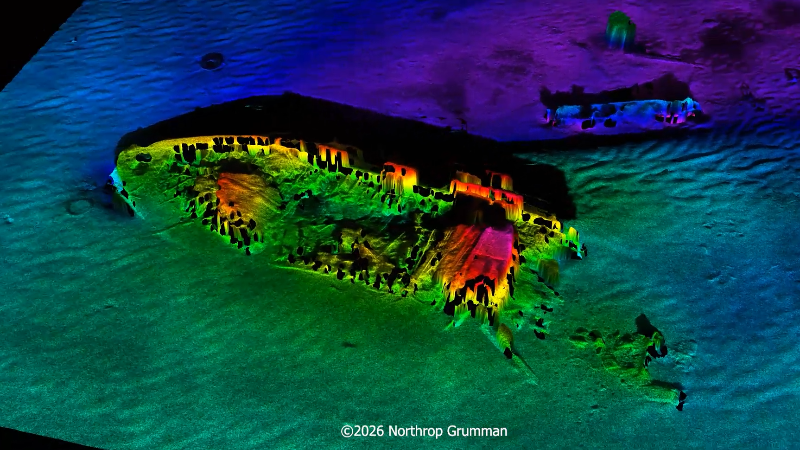 New sonar gives best images yet of USS Monitor off NC