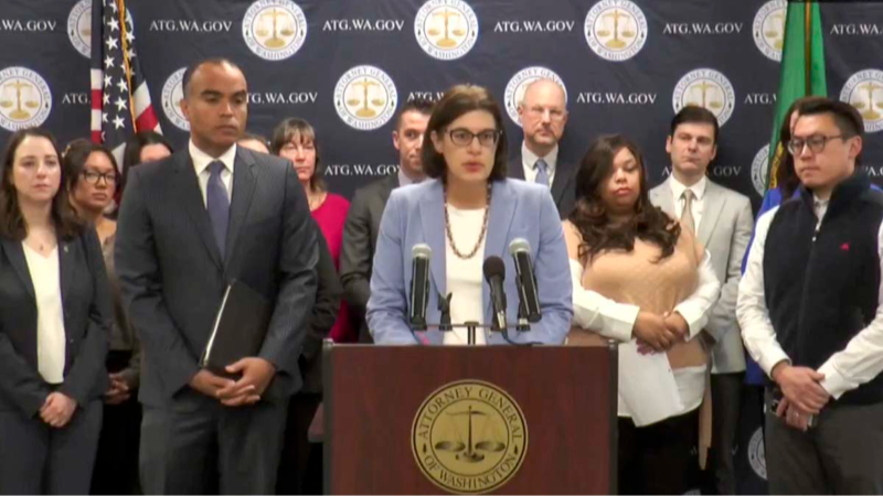 Washington AG, state officials announce new lawsuit against Trump administration