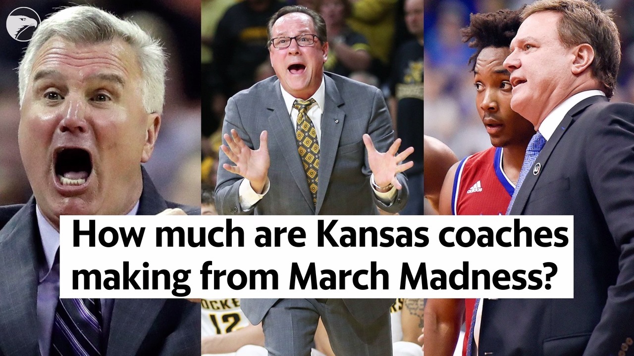 How much are Kansas coaches making by getting to March Madness?