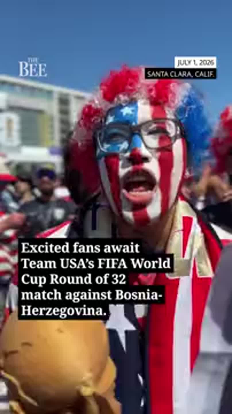 Watch Team USA fans get excited before World Cup match vs. Bosnia-Herzegovina