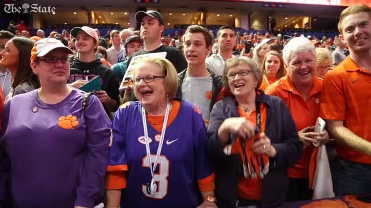 Watch: Clemson Media Day in 40 seconds