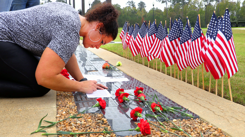 ‘It’s a very meaningful day to us.’ Veterans and their families dedicate newest pavers at National Infantry Museum