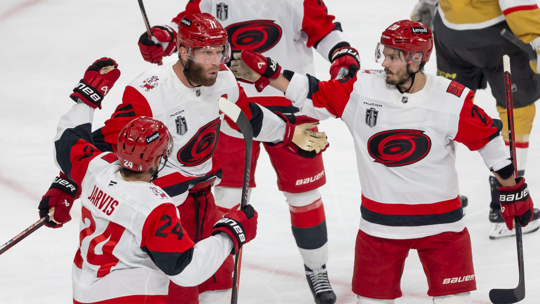 Hurrcanes' Jordan Staal loves to create chaos for the Vegas Golden Knights