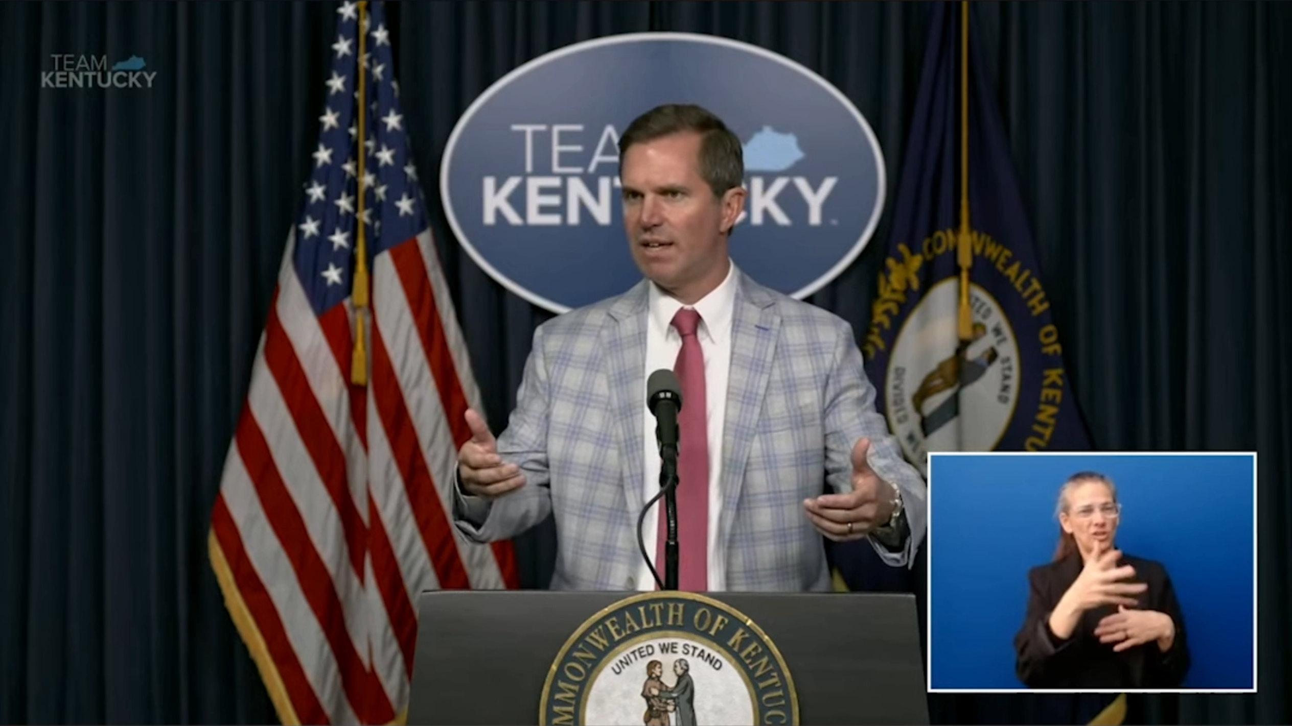 Gov. Andy Beshear says he believes in 'strong oversight' at University of Kentucky