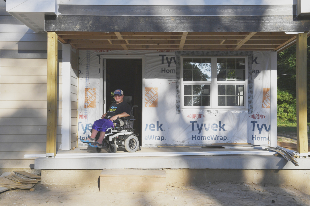 Northland man gets new home built to accommodate his wheelchair