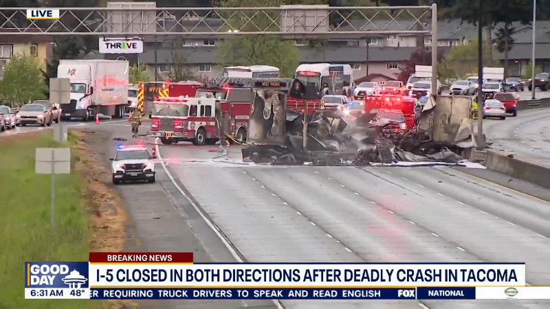 Deadly crash on I-5 in Tacoma | Tacoma News Tribune