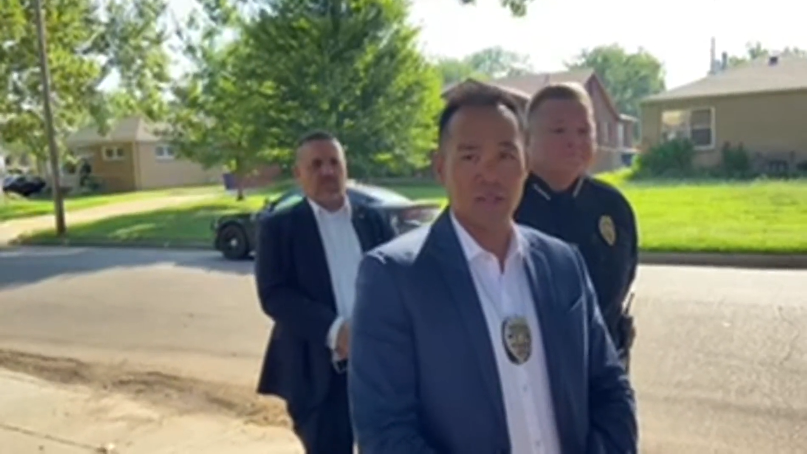 Wichita police talk after two found dead in Riverside (Video) | Wichita ...