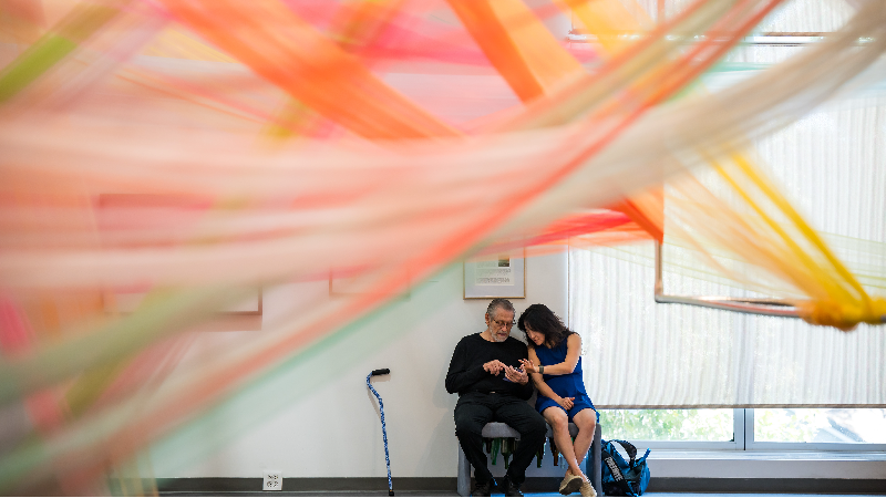 See how these two artists are creating magic together at Davis art gallery