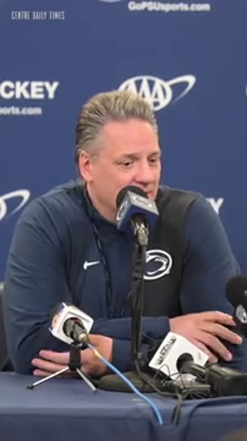 Penn State coach Gadowsky says McKenna will play this weekend