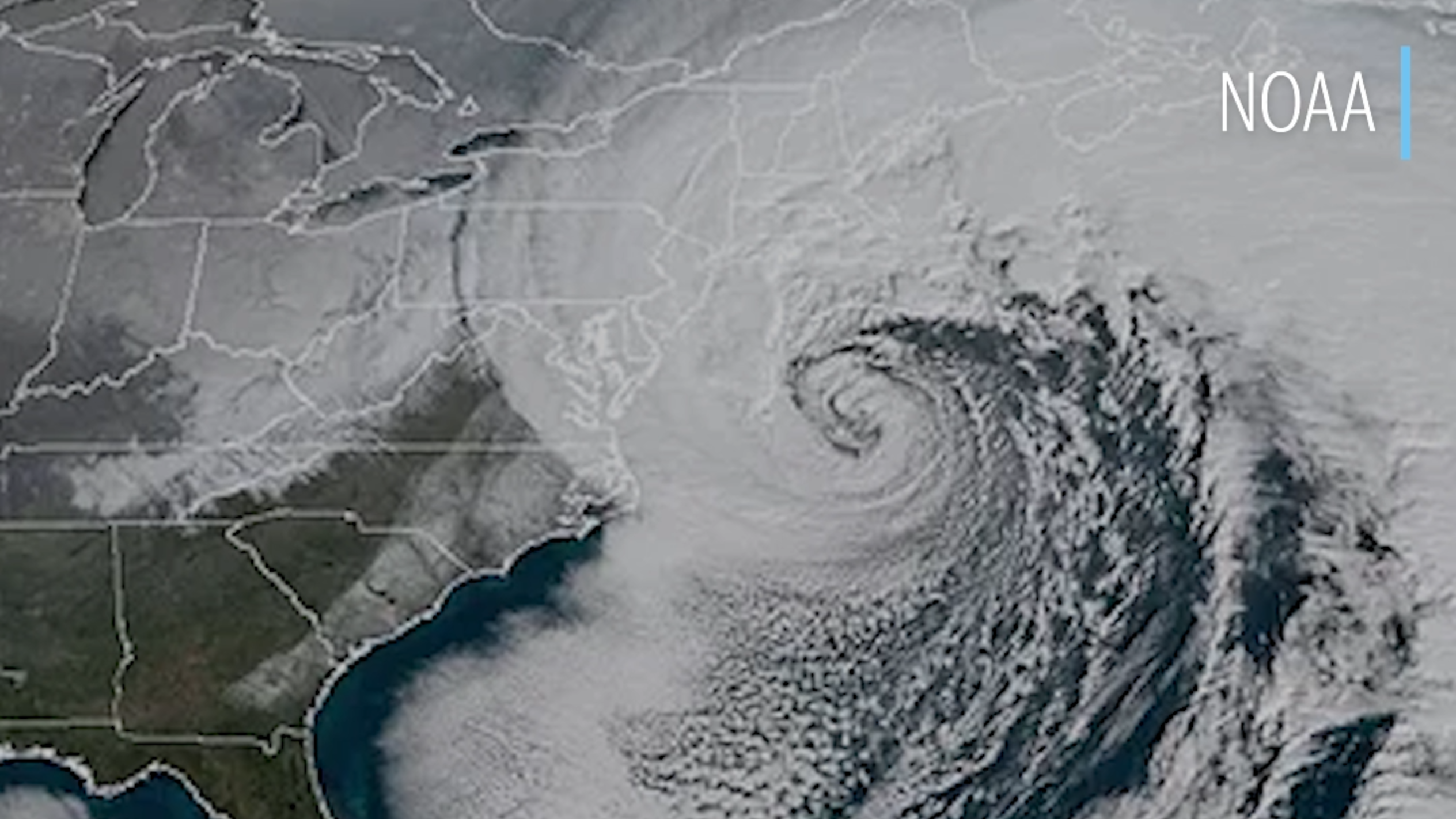 Nor'easters just like hurricanes are powerful storms. Here's how they form