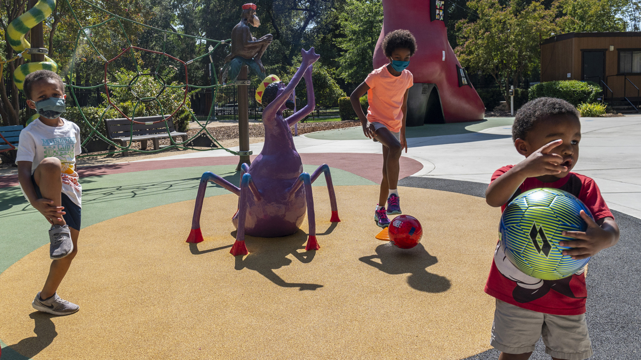 Fairytale Town offers socially distant family fun with frisbee and soccer golf