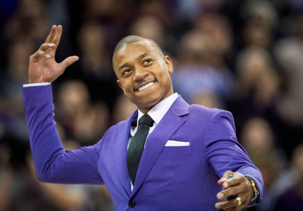 His college number immortalized, Thomas credits his time at UW for making him the man he is