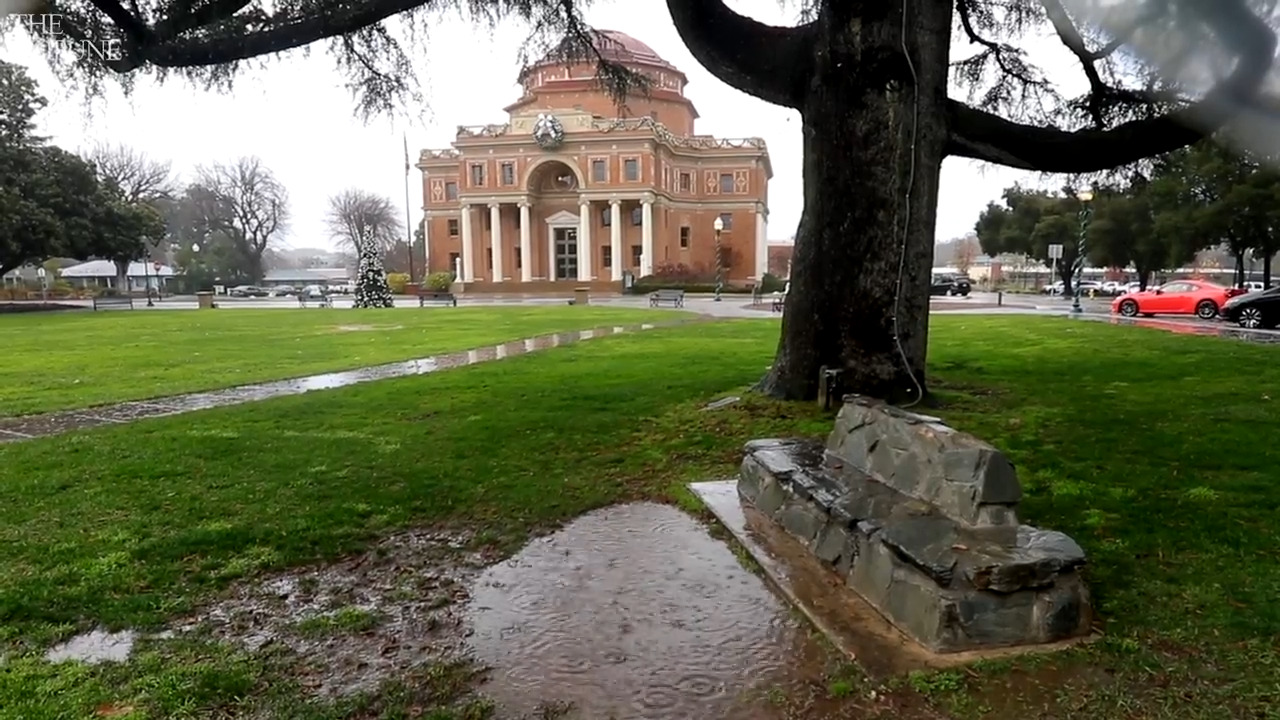 Atascadero in the rain, storms continue on Central Coast