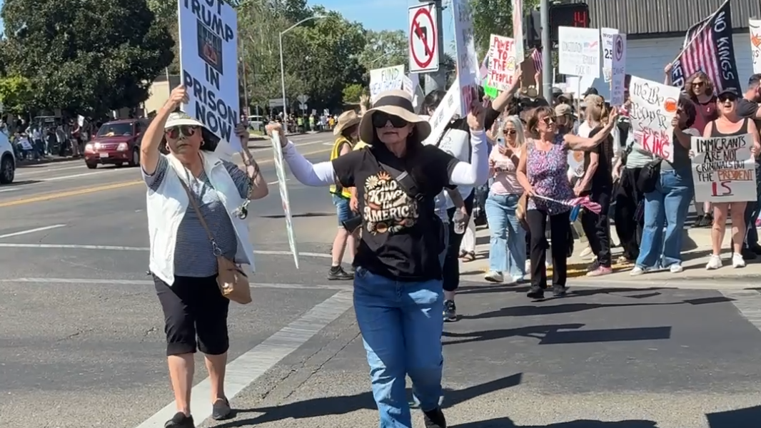 Modesto joins nationwide No Kings protest